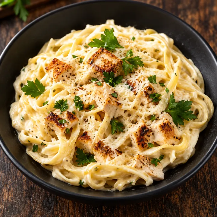 Chicken alfredo pasta