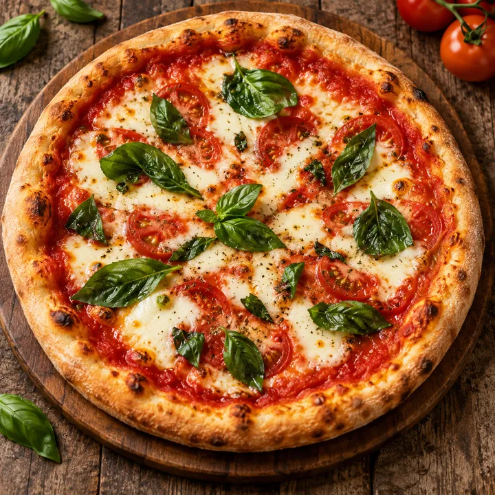 Margherita pizza
