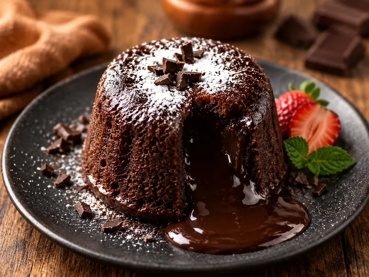 Chocolate lava cake